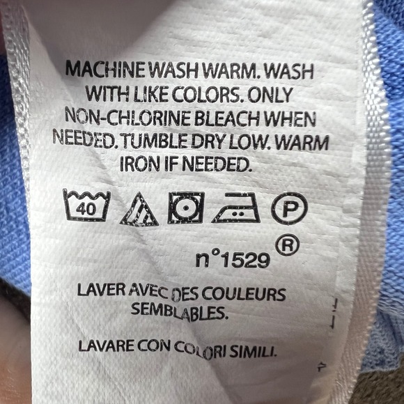 Polo Ralph Lauren Mens XXL Classic Fit Blue Short Sleeve Pique Polo Shirt Yellow - Picture 14 of 14